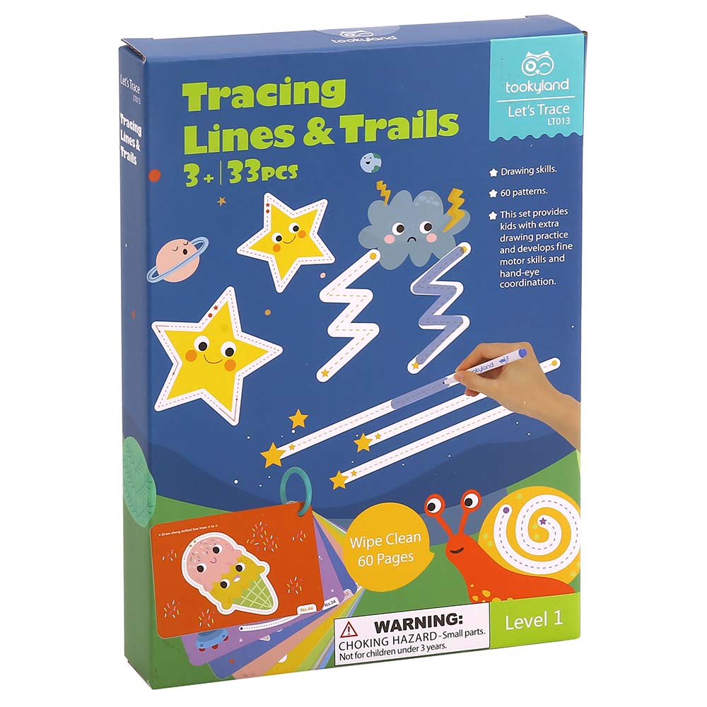 TookyToy - Let's Trace - Tracing Lines & Trails