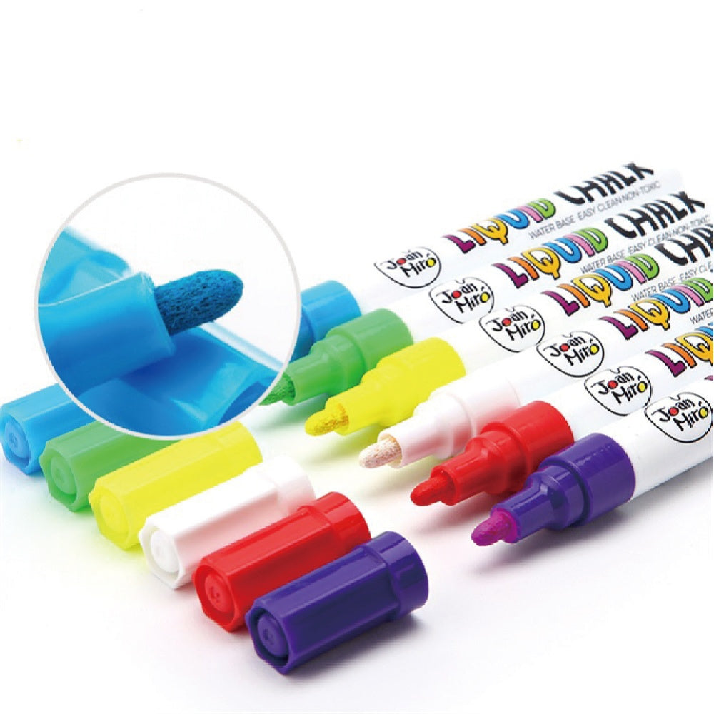 Jar Meló - Liquid Chalk Markers 6 Colours