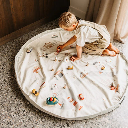 Play&Go - 3-in-1 Playmat & Toy Bag - Citymap