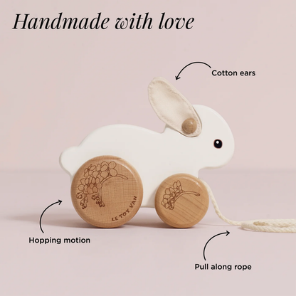 Le Toy Van - Pull Along Hopping Bunny Rabbit