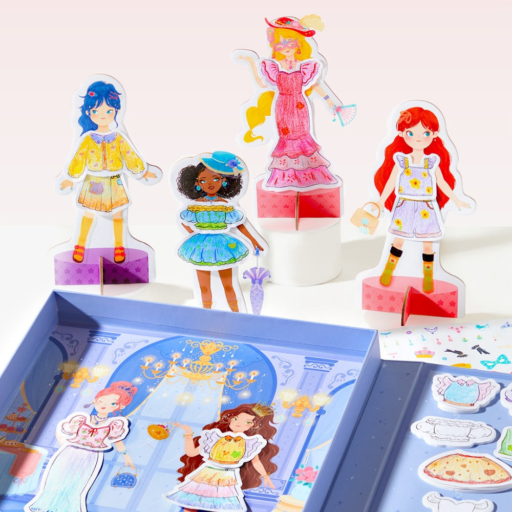 Mideer - Dress-Up Collage Arts & Crafts Set: Sparkling Ball Night