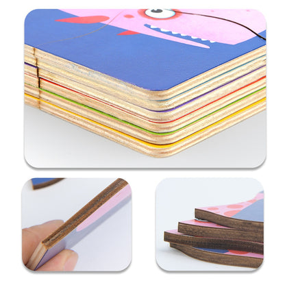 Mideer - Wooden Puzzle - Busy Traffic - 24pcs -**