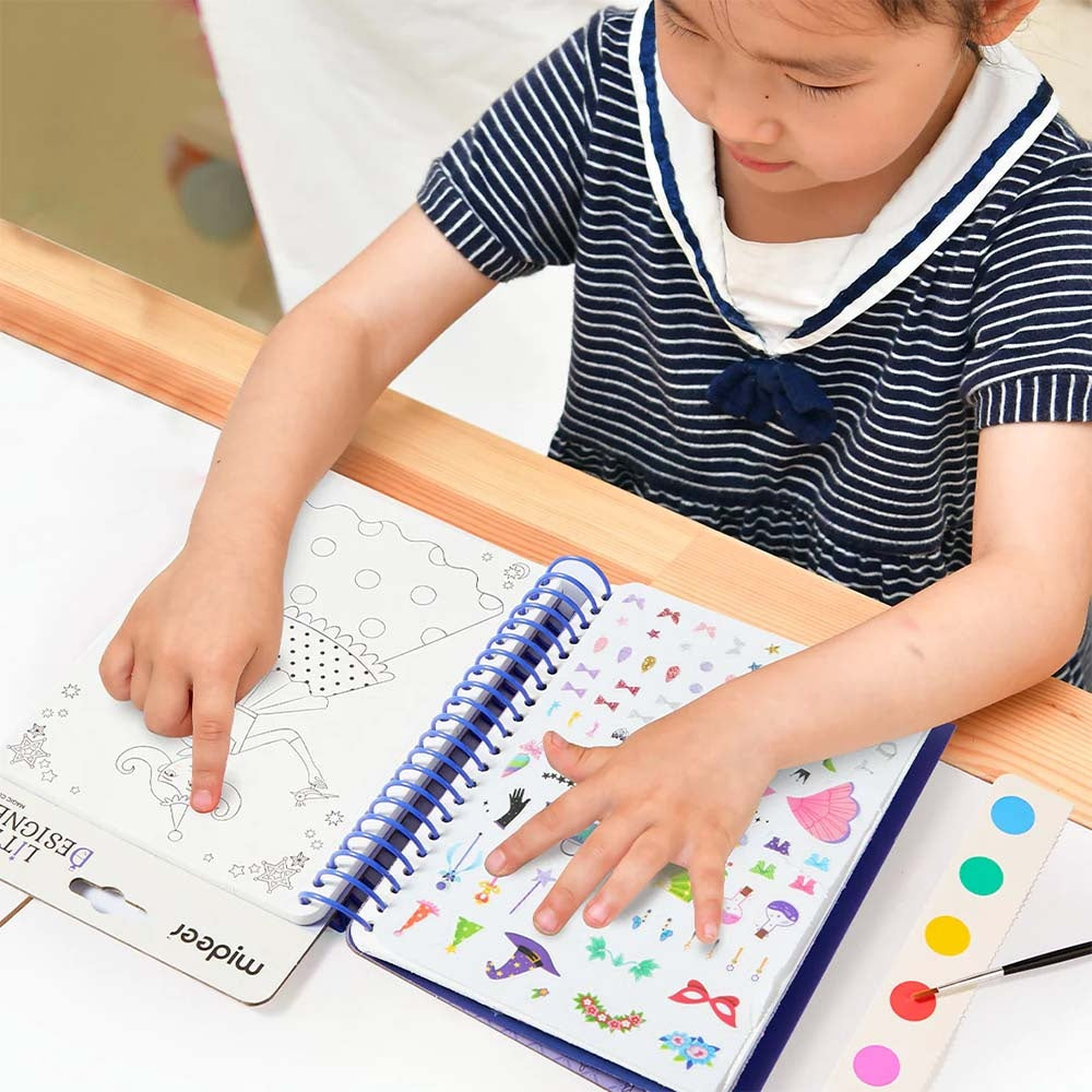 Mideer - Little Designer Arts & Crafts Book Set - Magic Club