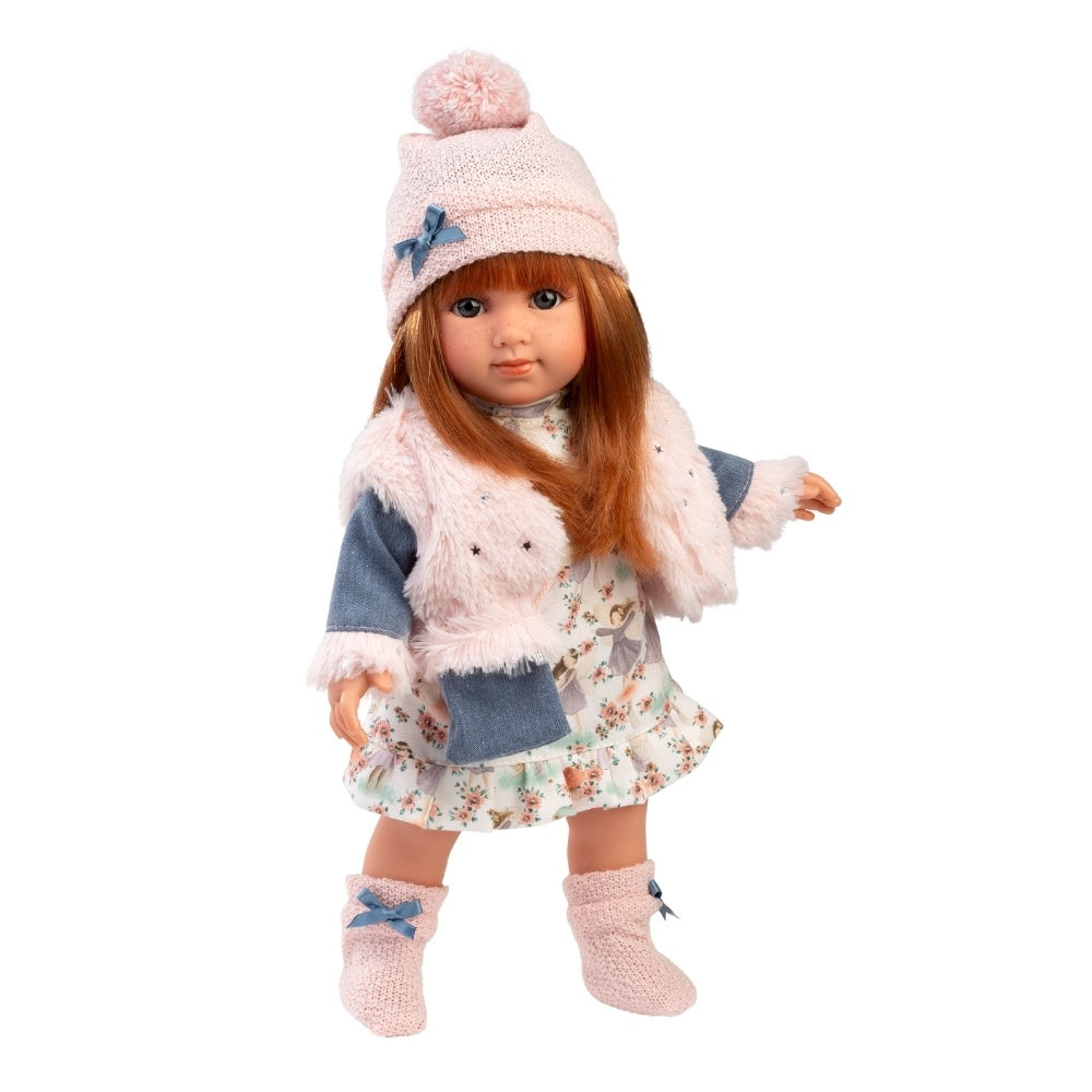 Llorens - Baby Girl Doll with Outfit & Accessories: Nicole - 35cm