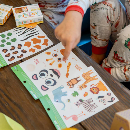 Glo Pals - DIY Sensory Play Jar - Zoo Theme