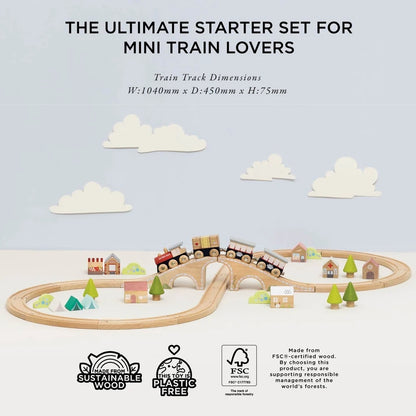 Le Toy Van - Figure of 8 Train Set