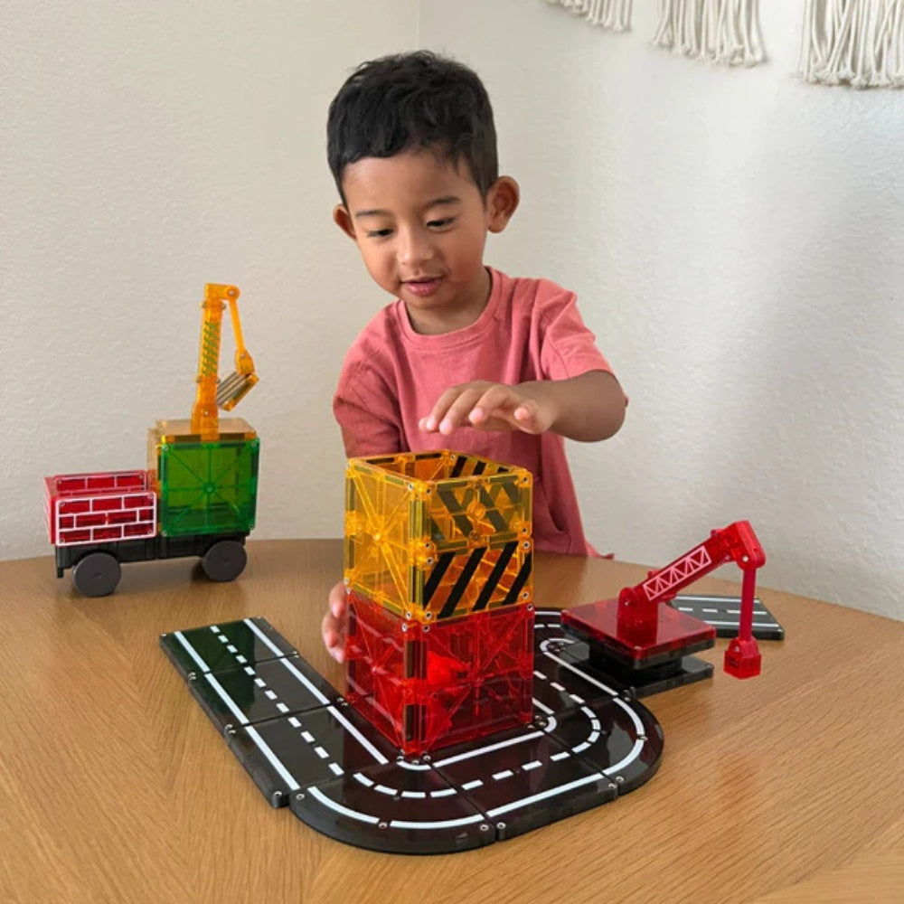 Magna-Tiles - Magnetic Construction Set - Builder - 32pcs