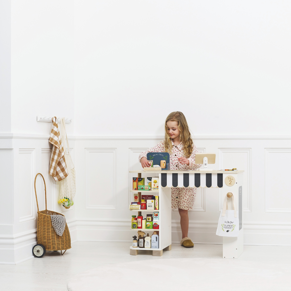 Le Toy Van - Wooden Supermarket Till Checkout & Accessories