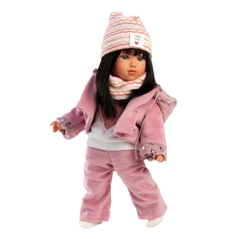 Llorens - Baby Girl Doll with Outfit & Accessories: Greta - 40cm