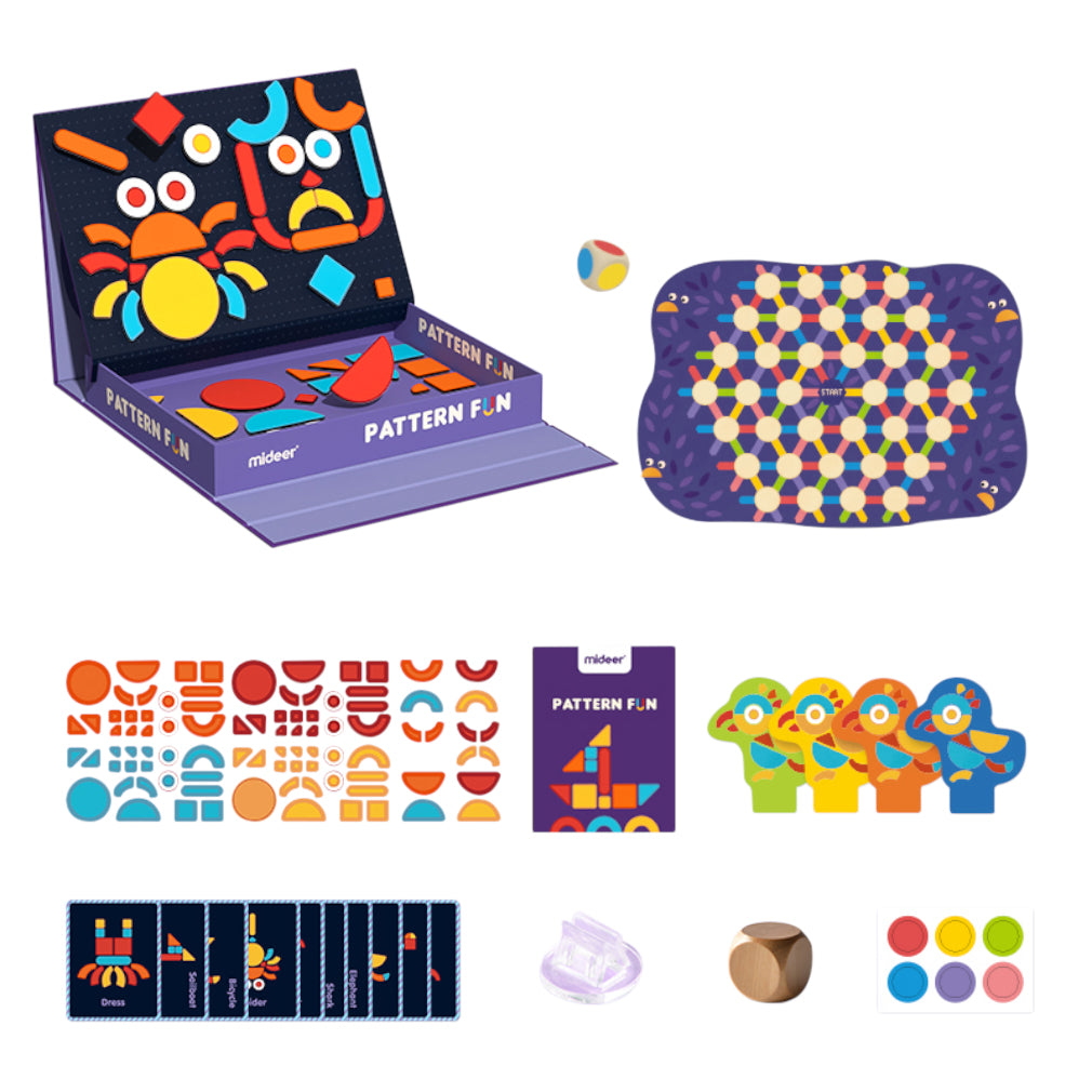Mideer - Magnetic Imagination Puzzle Box with Activity Cards