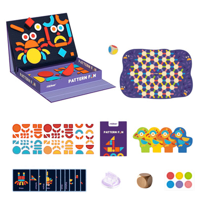 Mideer - Magnetic Imagination Puzzle Box with Activity Cards