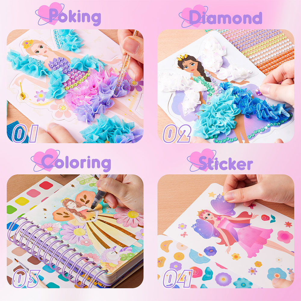 Jar Meló - Fashion Design Arts & Crafts Book Set - Dreamy Fairy