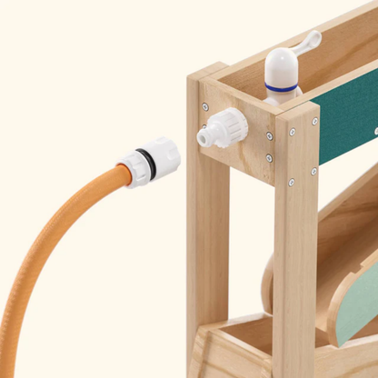 TopBright - Outdoor Wooden Sand and Water Play Station