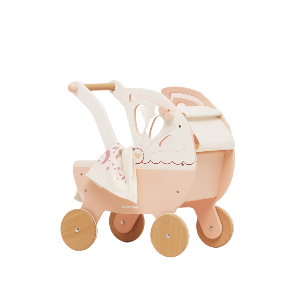 Le Toy Van - Wooden Retro Doll Pram