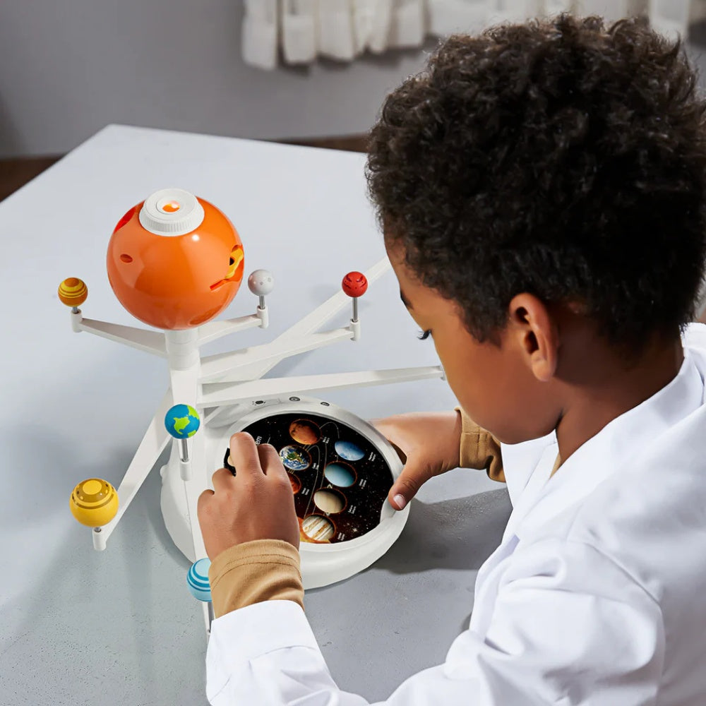 TopBright - 3D Solar System Model with Motorised Planets and Ceiling Projector
