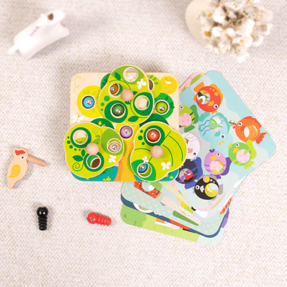 TookyToy - Magnetic Insect Game: Bug Catching Fine Motor Skills Toy