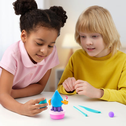 Hey Clay - Modelling Air-Dry Clay with Fun Interactive App - Beasts, 15 cans