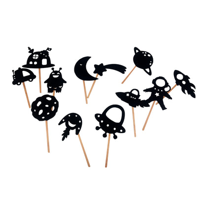 Mideer - Space Shadow Puppets Set