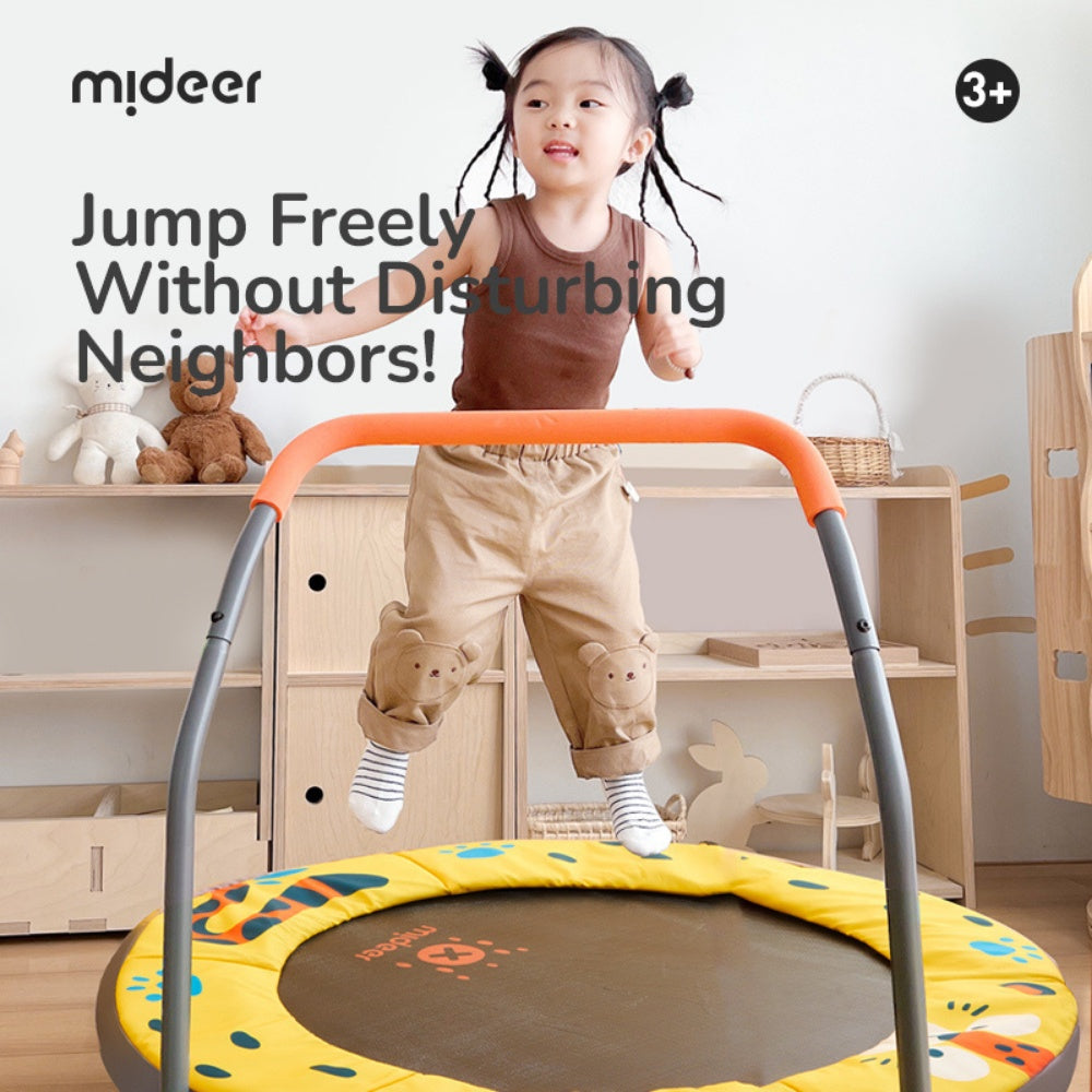 Mideer - Leap Leopard Indoor/Outdoor Kids Trampoline 92cm