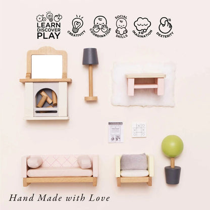Le Toy Van - Dolls House Furniture: Living Room - 19pcs