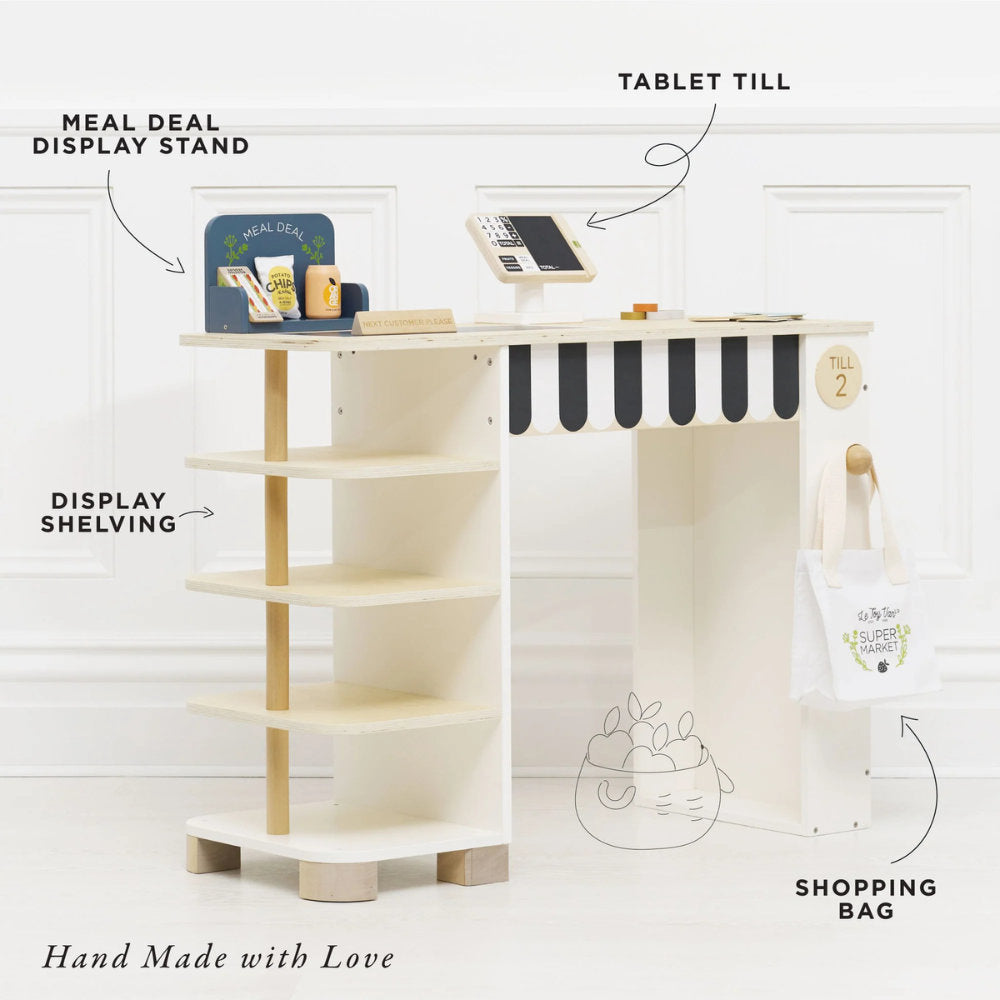 Le Toy Van - Wooden Supermarket Till Checkout & Accessories