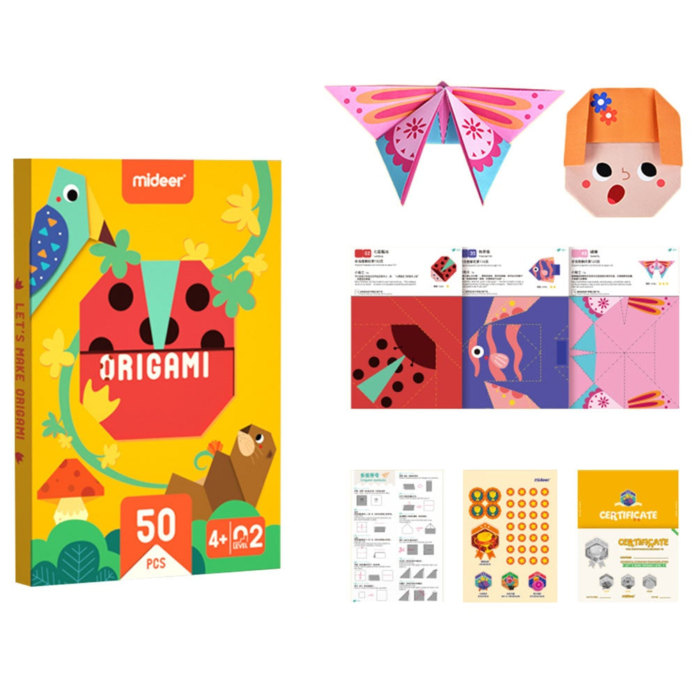 Mideer - Middle Level Orgami Arts & Crafts Set