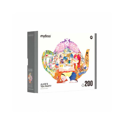 Mideer - Artist Shaped Puzzle Alice's Tea Party