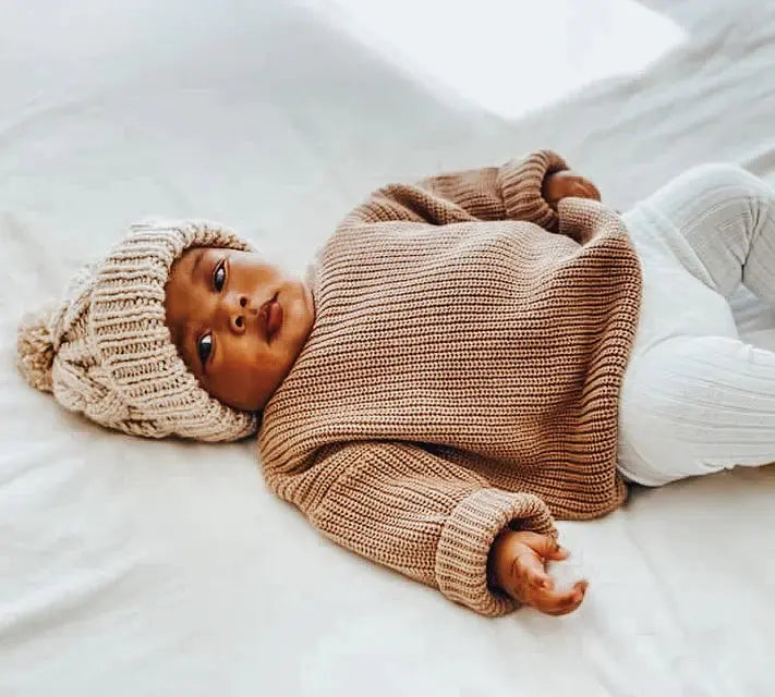 Rainberry Baby Cable Knit Beanie - Motherhood