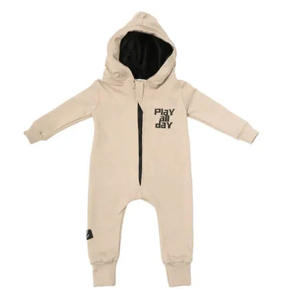 Lullaby Rock - Play All Day Zippy Onesie - Motherhood
