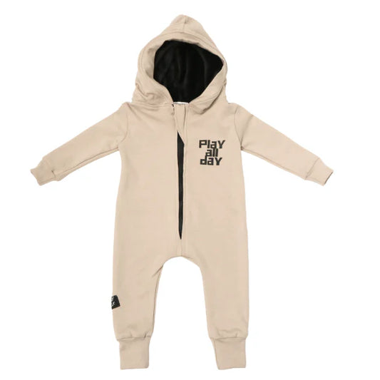 Lullaby Rock - Play All Day Zippy Onesie - Motherhood