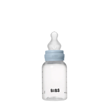 BIBS Baby Bottle Round Silicone 150 ml Slow Flow - Motherhood