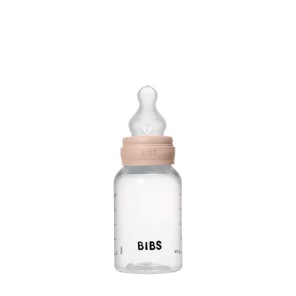 BIBS Baby Bottle Round Silicone 150 ml Slow Flow - Motherhood