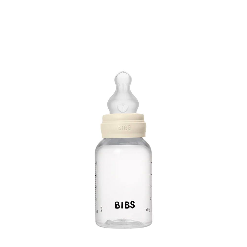 BIBS Baby Bottle Round Silicone 150 ml Slow Flow