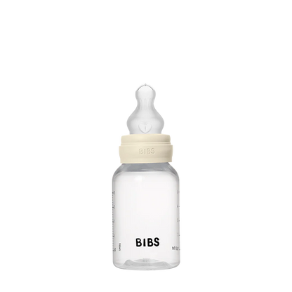 BIBS Baby Bottle Round Silicone 150 ml Slow Flow - Motherhood