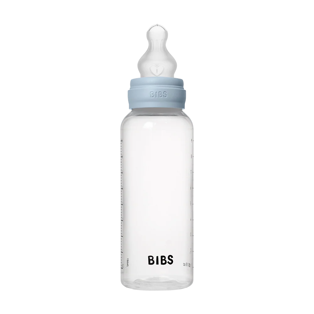 BIBS Baby Bottle Round Latex 270 ml Medium Flow