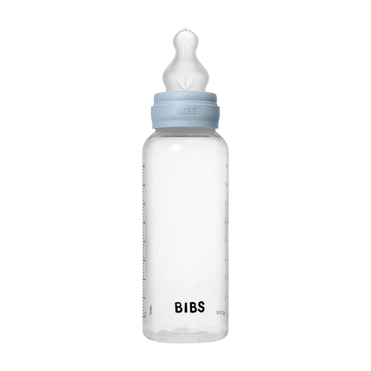 BIBS Baby Bottle Round Silicone 270 ml Medium Flow