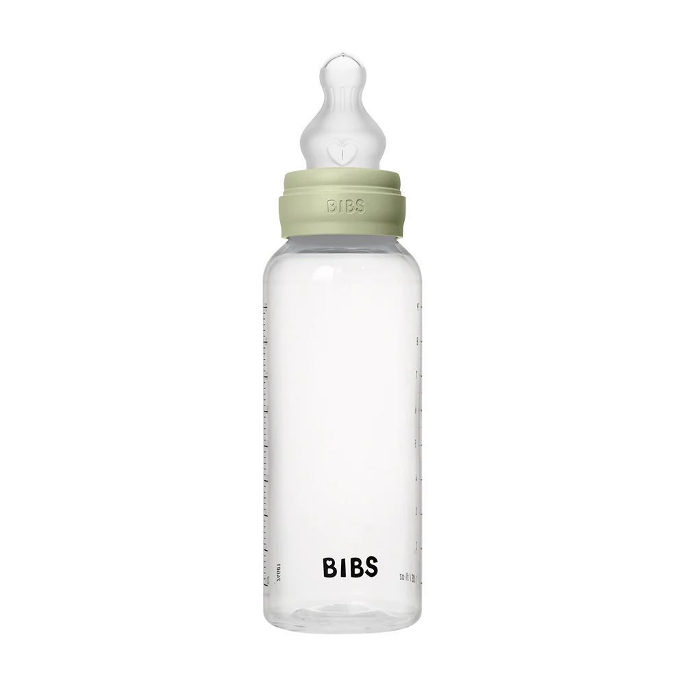 BIBS Baby Bottle Round Latex 270 ml Medium Flow