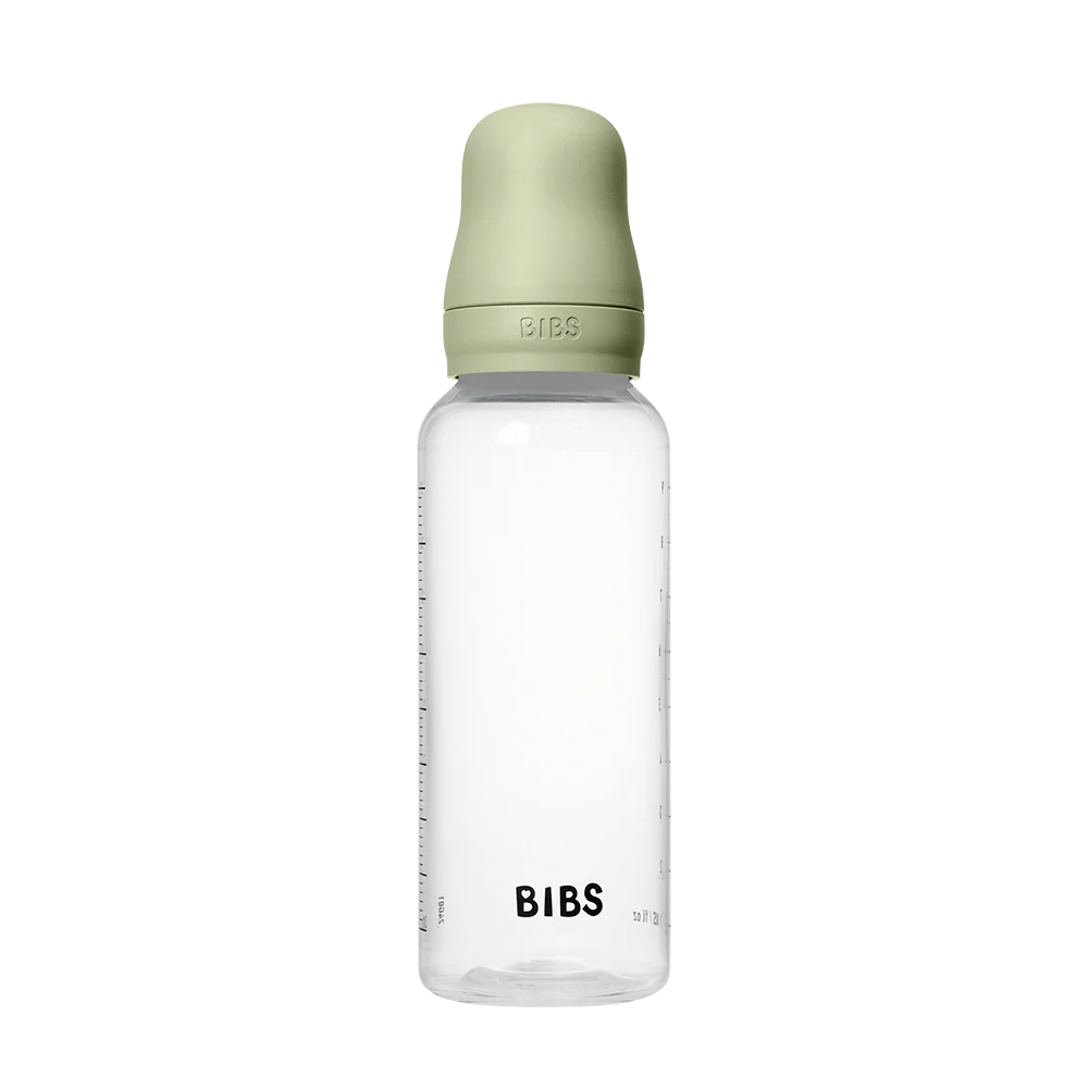 BIBS Baby Bottle Round Latex 270 ml Medium Flow