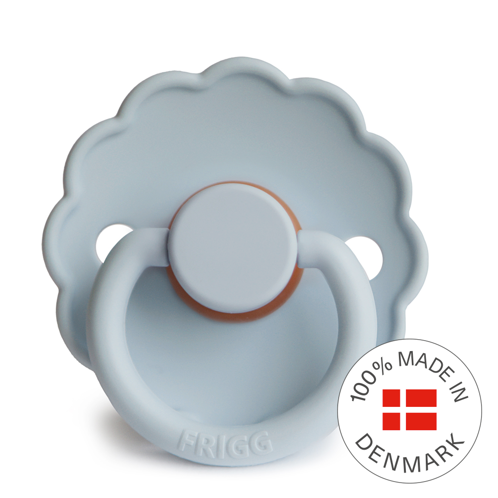 Frigg Daisy - Round Latex Pacifier - Powder Blue - Motherhood