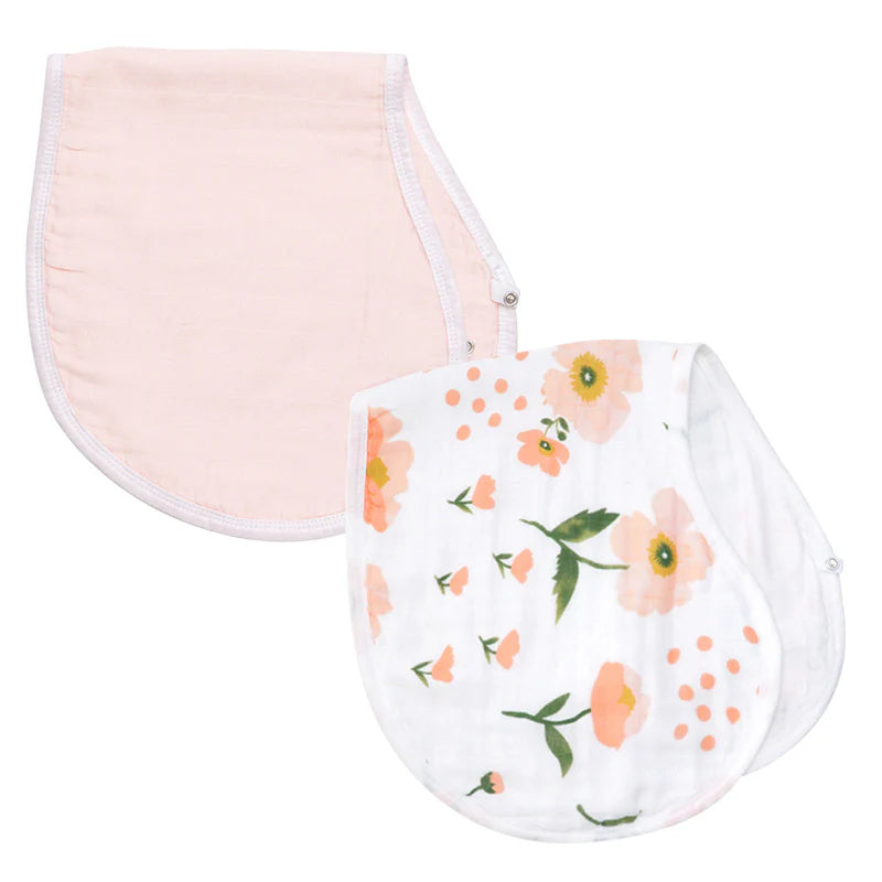 Maccie 2-in-1 baby burp cloth + bib set - Motherhood