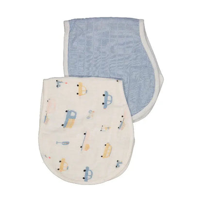 Maccie 2-in-1 baby burp cloth + bib set - Motherhood