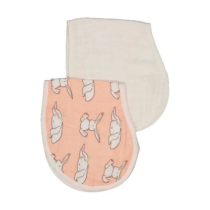 Maccie 2-in-1 baby burp cloth + bib set - Motherhood