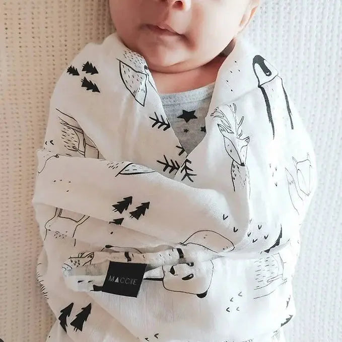 Maccie Bamboo cotton muslin swaddle blankets - Motherhood