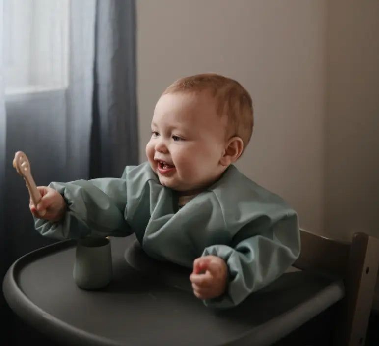 Mushie First Feeding Baby Spoons 2-Pack Mushie