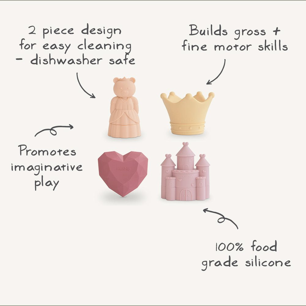 Mushie Bath Play Set 4P - Princess