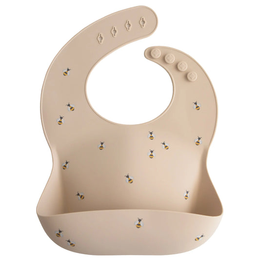 Mushie Silicone "No Mess" Bib - Motherhood