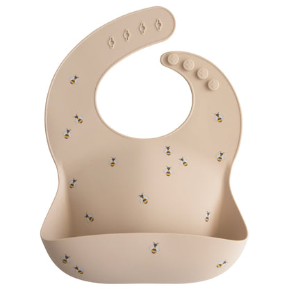 Mushie Silicone Bib - Motherhood