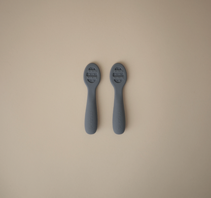 Mushie First Feeding Baby Spoons 2P