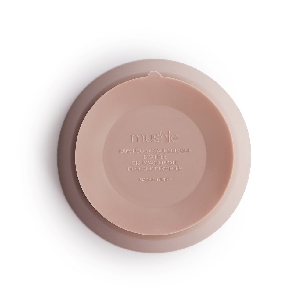 Mushie Silicone 'Stay-Put' Suction Bowl