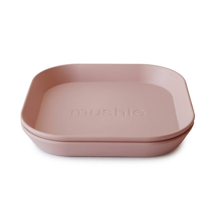 Mushie Dinner Plate Square 2P